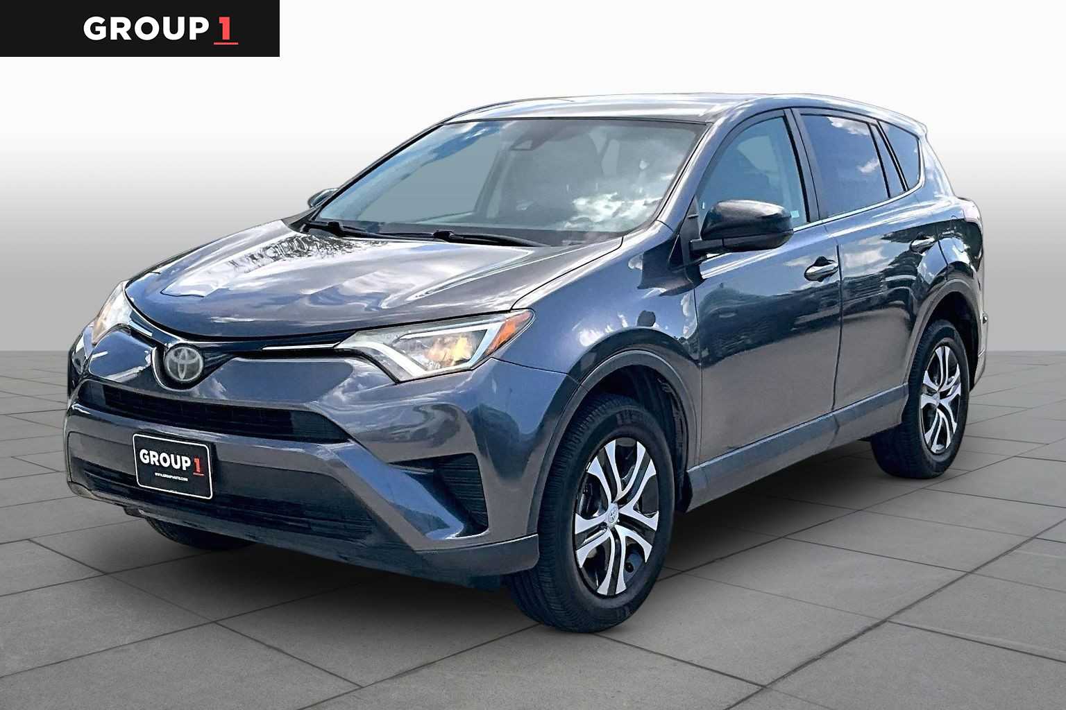 2018 Toyota RAV4 LE Magnetic Gray Metallic at HGreg Houston