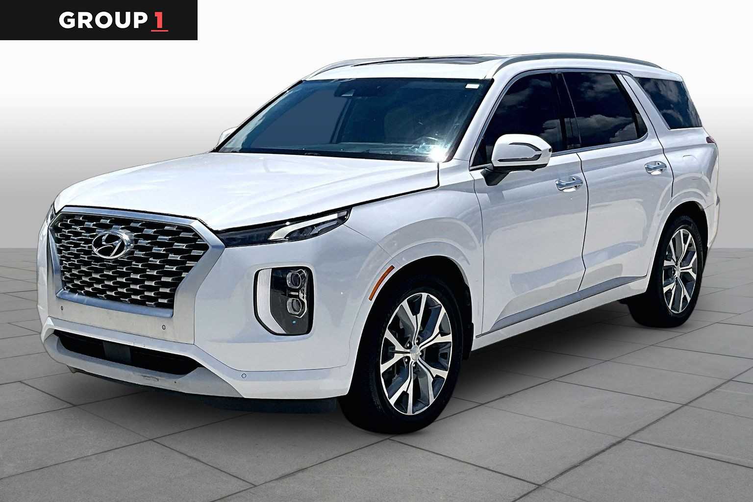 2021 Hyundai Palisade Limited Hyper White at Baytown Ford