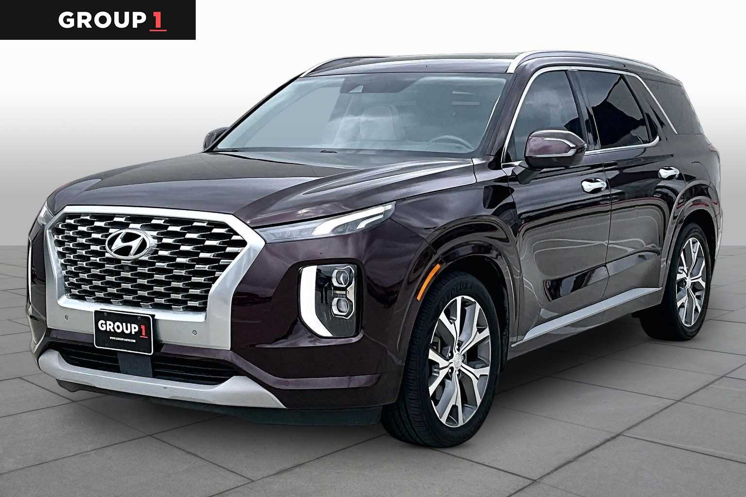2021 Hyundai Palisade Limited Sierra Burgundy at Beck & Masten Kia