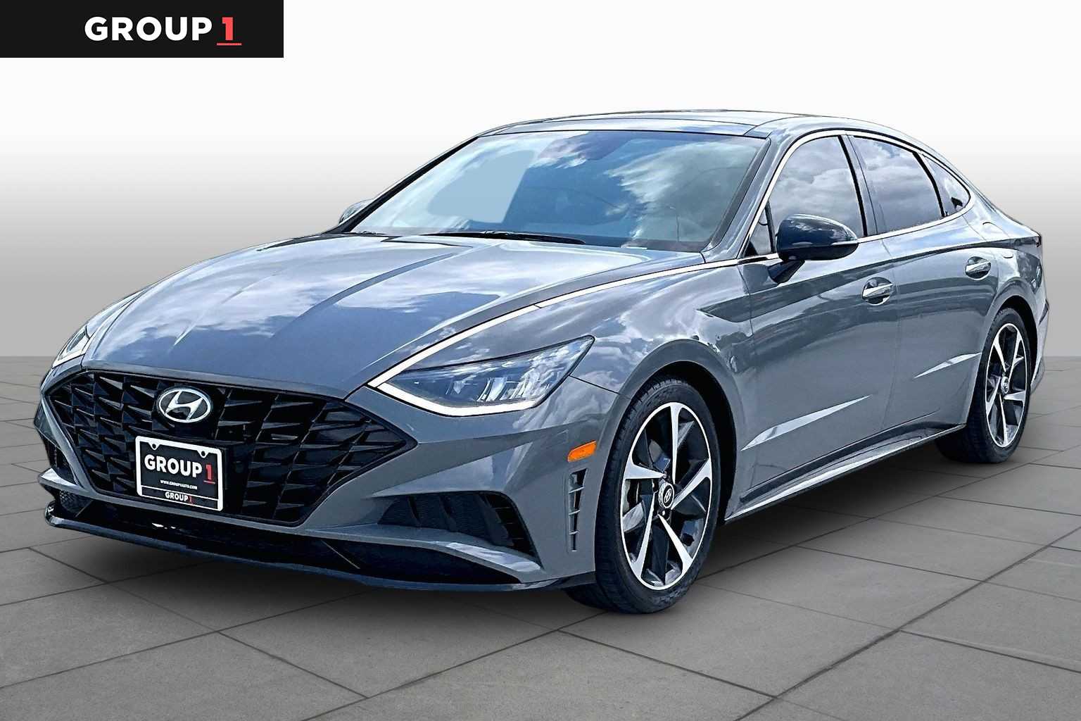 2023 Hyundai Sonata SEL Plus Hampton Gray at Group 1 GMC Buick South