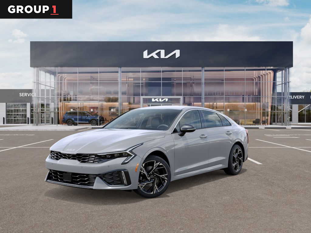 2026 Kia K5 GT-Line Wolf Gray at Beck & Masten Kia