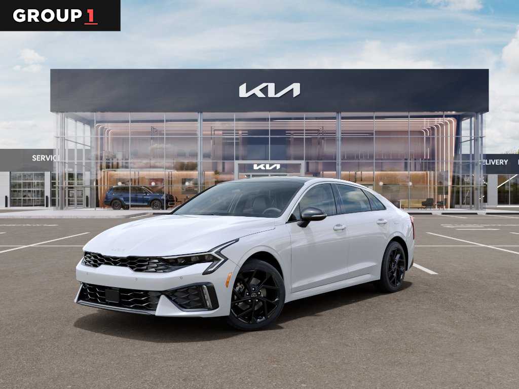 2026 Kia K5 GT-Line Snow White Pearl at Beck & Masten Kia