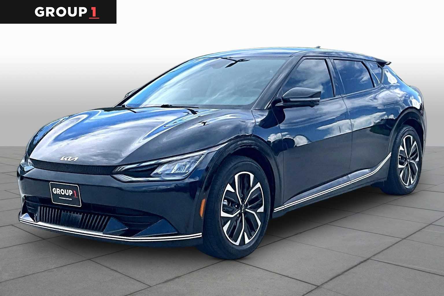 2023 Kia EV6 Wind Gravity Blue at Beck & Masten Kia