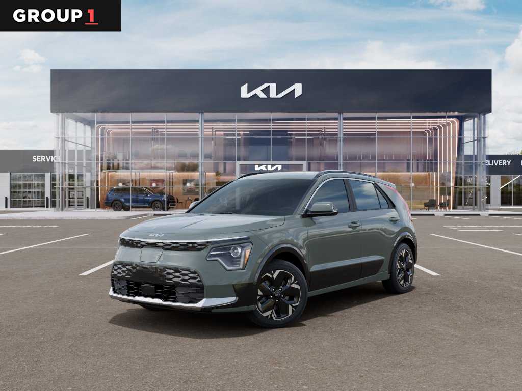 2026 Kia Niro EV Wind Cityscape Green at Beck & Masten Kia