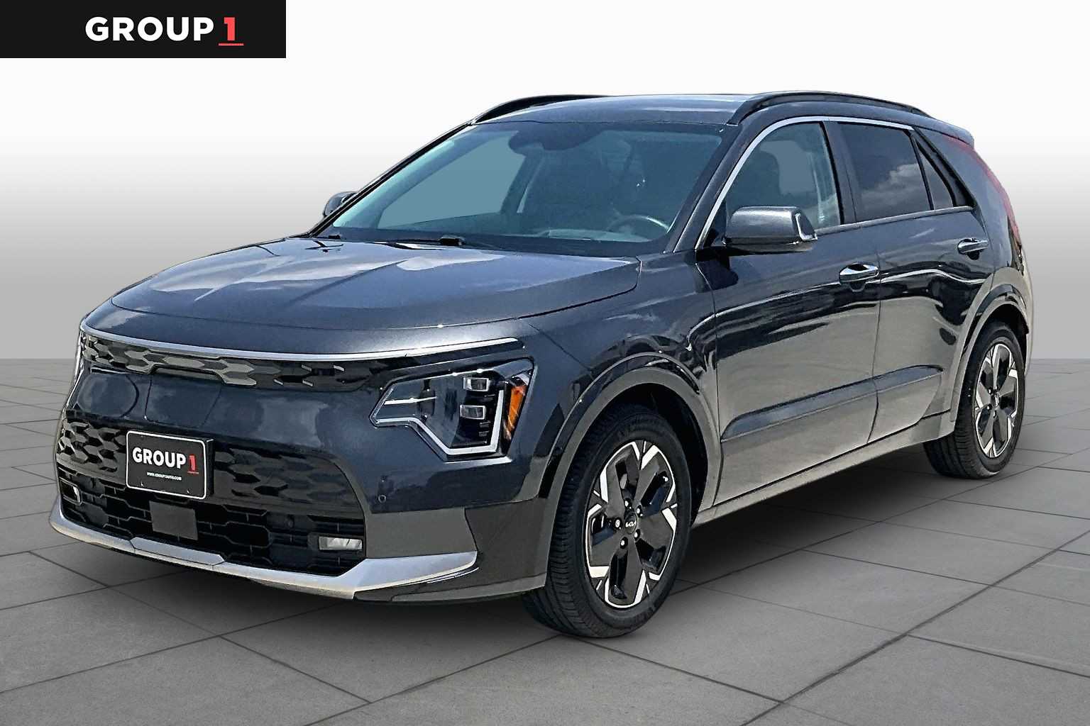 2023 Kia Niro EV Wave Graphite Gray at Texan GMC Buick