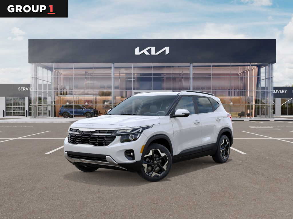 2026 Kia Seltos EX Snow White Pearl at Westside Kia