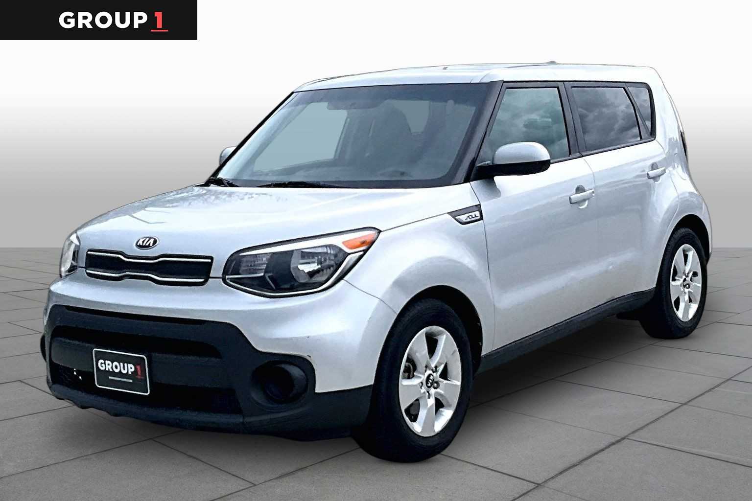 2019 Kia Soul Base Bright Silver at Beck & Masten Kia