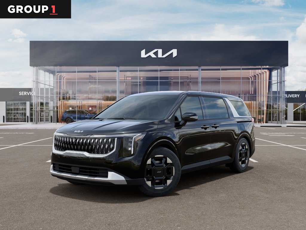 2026 Kia Carnival EX Aurora Black Pearl at AutoNation Chrysler Jeep Dodge Ram Spring