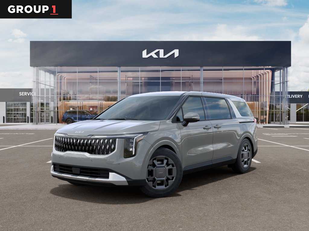 2026 Kia Carnival Hybrid EX Ceramic Silver at Beck & Masten Kia