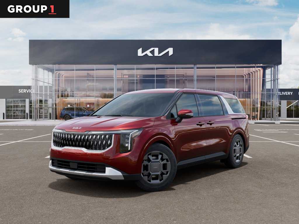2026 Kia Carnival Hybrid EX Flare Red at Westside Kia