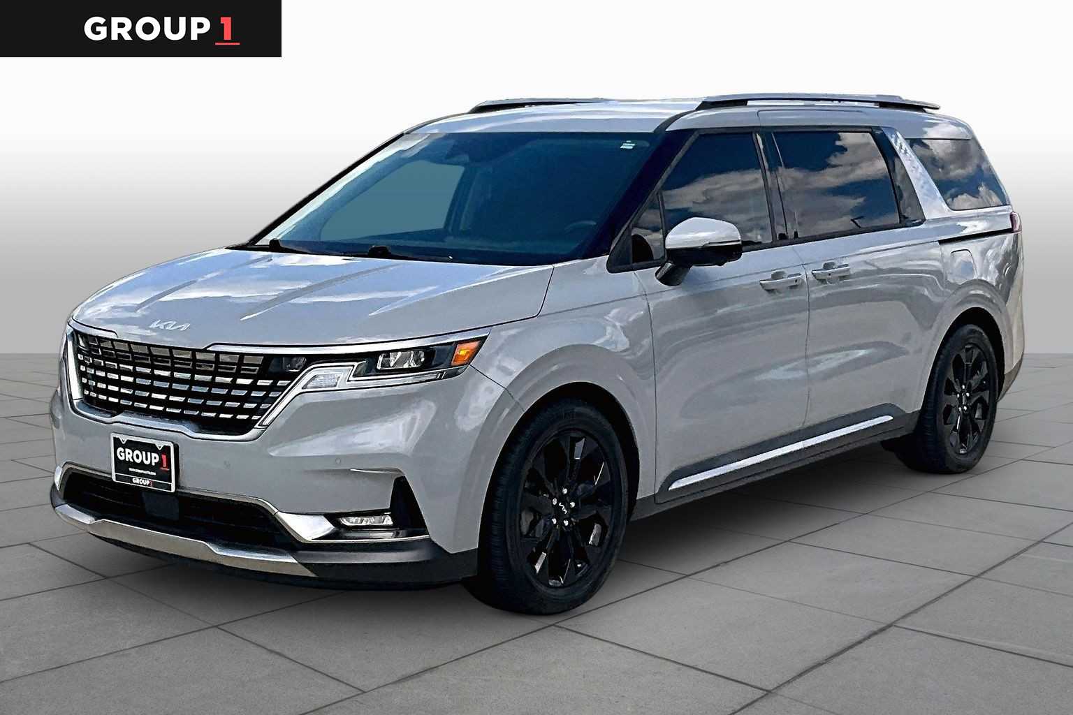 2024 Kia Carnival SX Ceramic Silver at Tomball Chrysler Dodge Jeep Ram