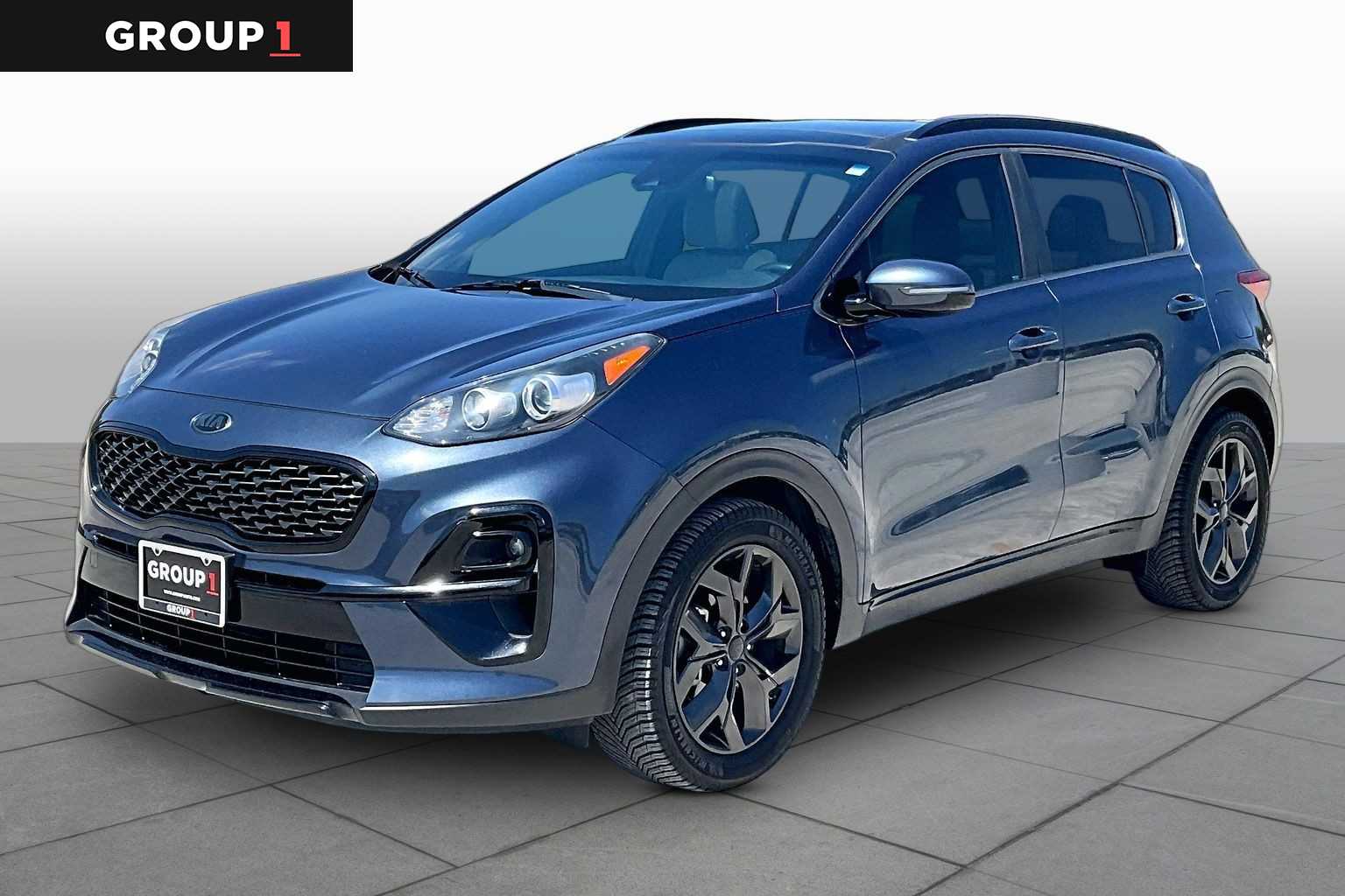 2021 Kia Sportage S Pacific Blue at HGreg Houston