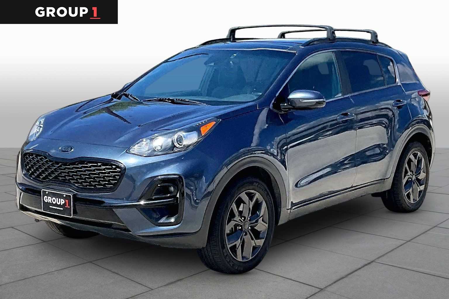 2022 Kia Sportage Nightfall Pacific Blue at Beck & Masten Kia