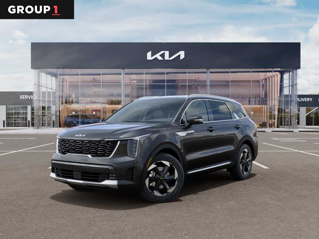 2026 Kia Sorento Hybrid EX Interstellar Gray at Beck & Masten Kia