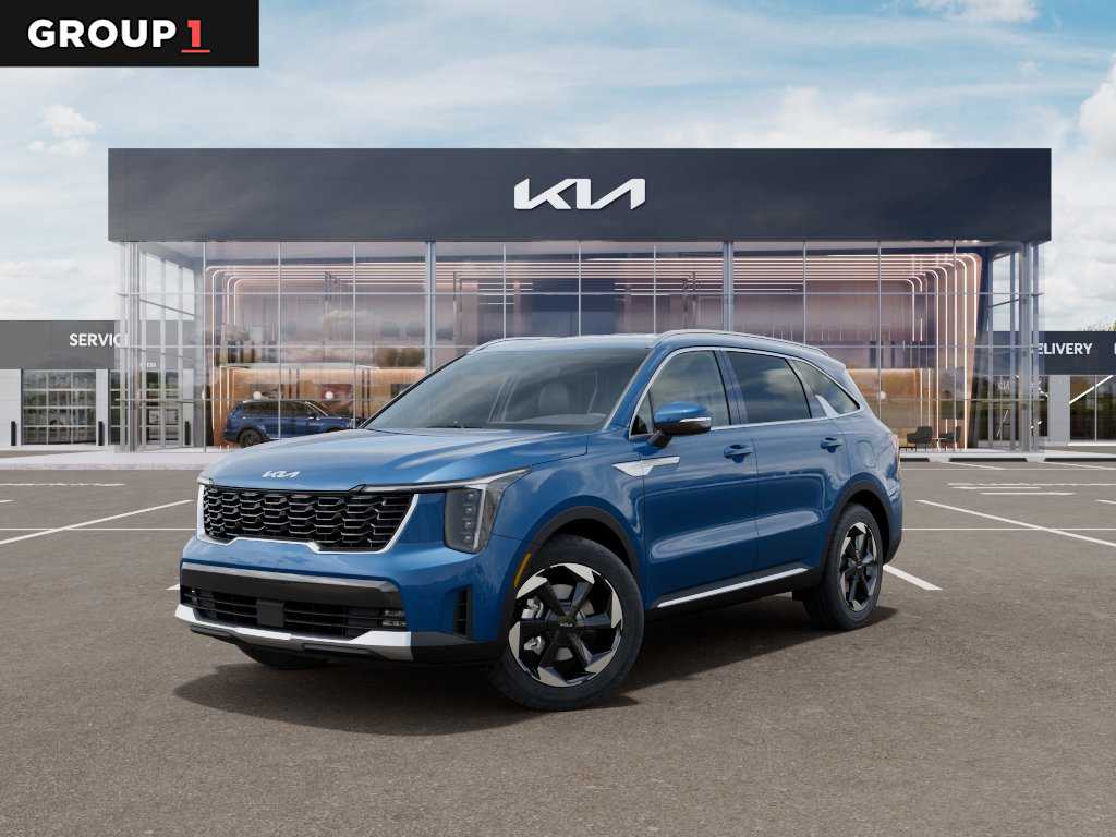 2026 Kia Sorento Hybrid EX Mineral Blue at Westside Kia