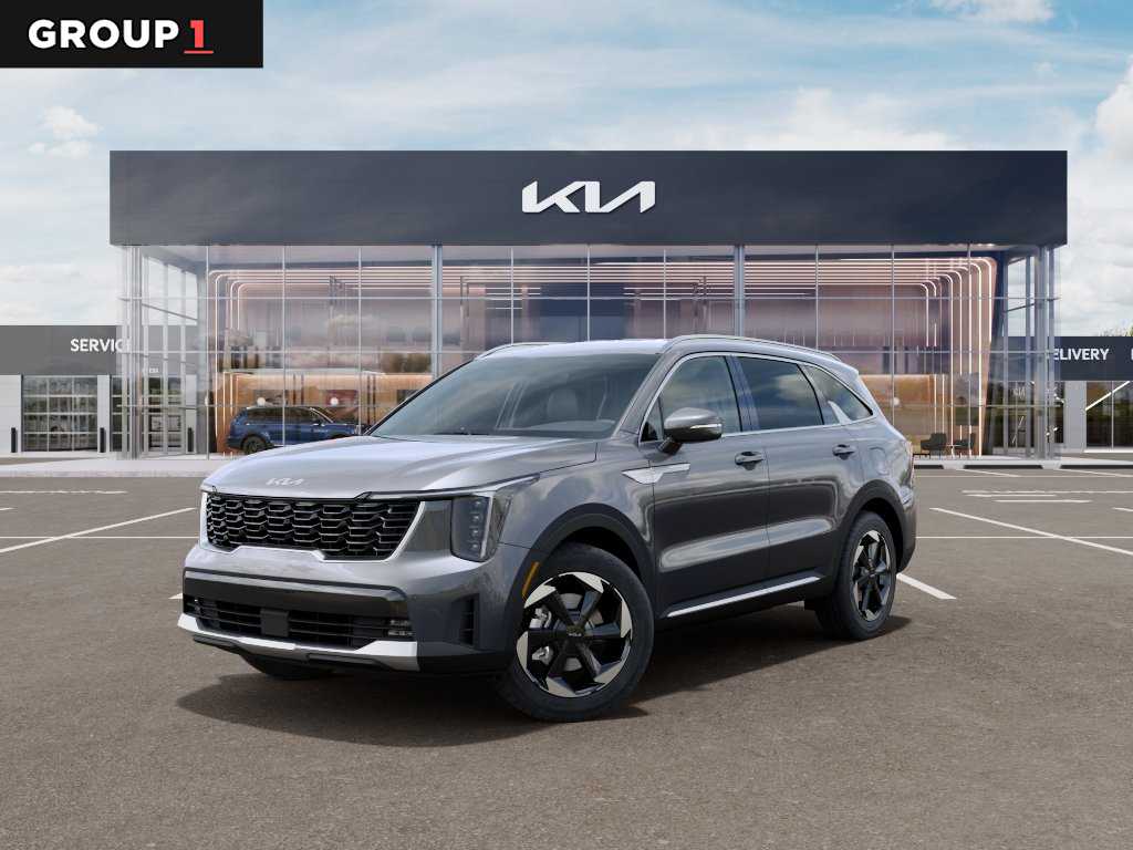 2026 Kia Sorento Hybrid EX Steel Gray at Beck & Masten Kia