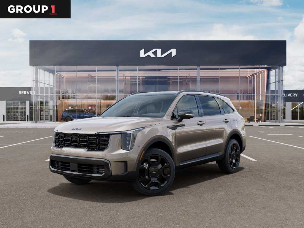 2026 Kia Sorento Hybrid X-Line SX Prestige Volcanic Sand at Beck & Masten Kia