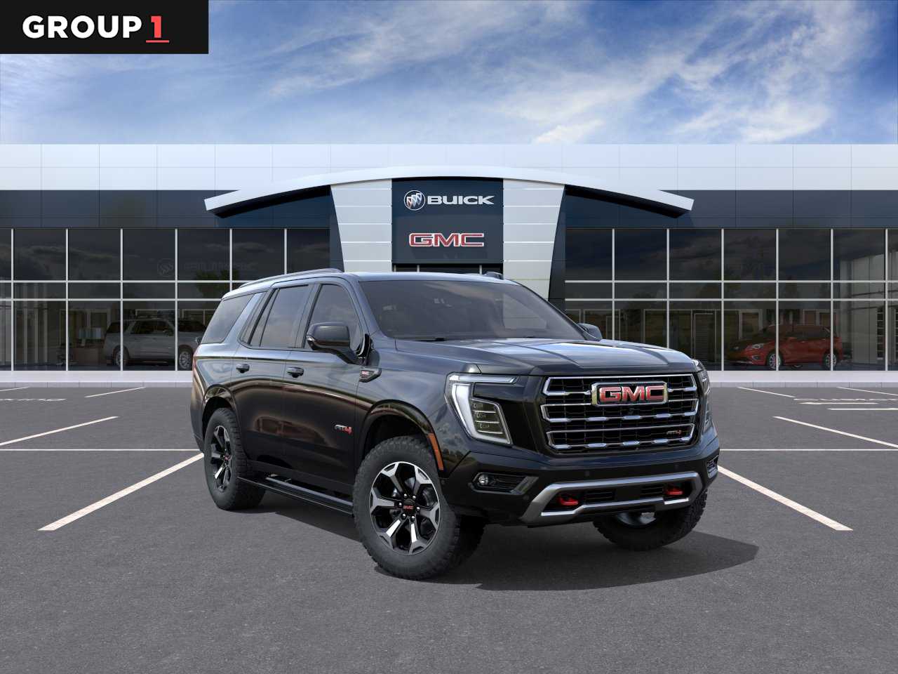 Onyx Black 2026 GMC Yukon SUV / Crossover Four-Wheel Drive Automatic