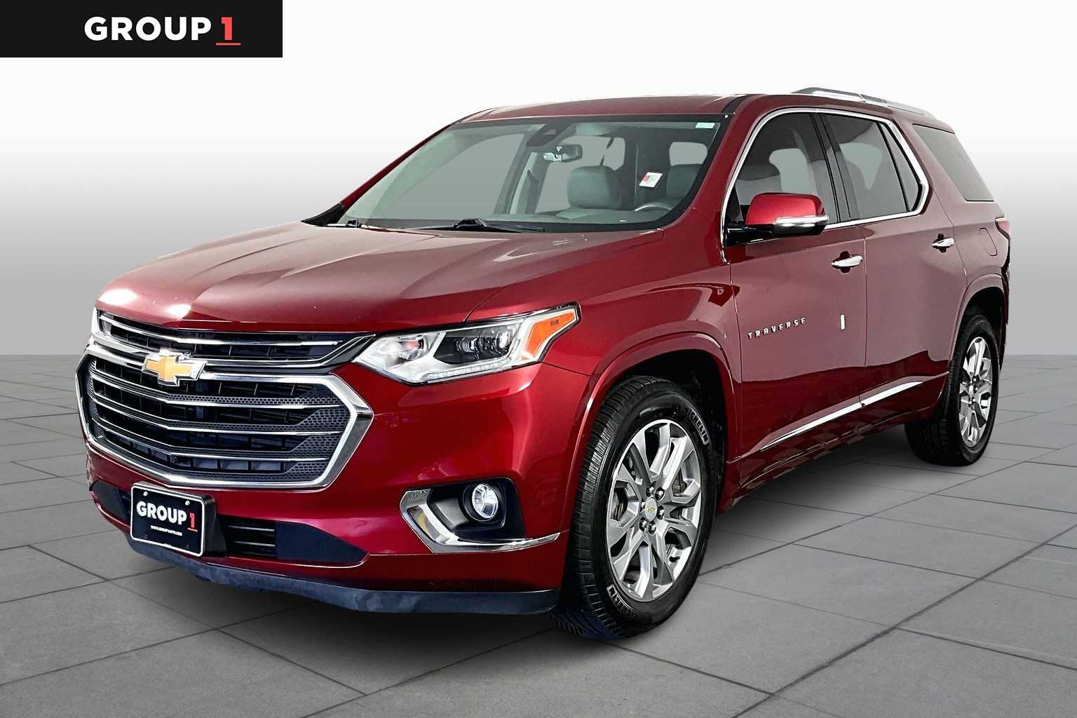 Cajun Red Tintcoat 2019 Chevrolet Traverse Premier FWD SUV / Crossover Front-Wheel Drive 9-Speed Automatic