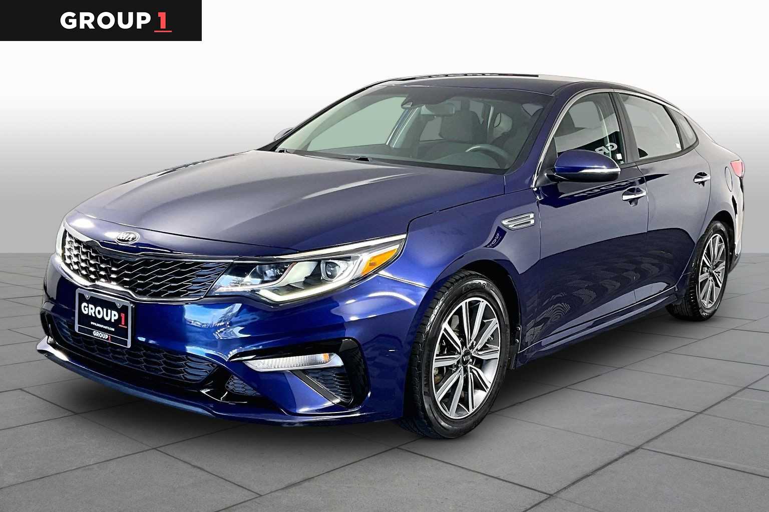 Horizon Blue 2019 Kia Optima LX FWD Sedan Front-Wheel Drive 6-Speed Automatic