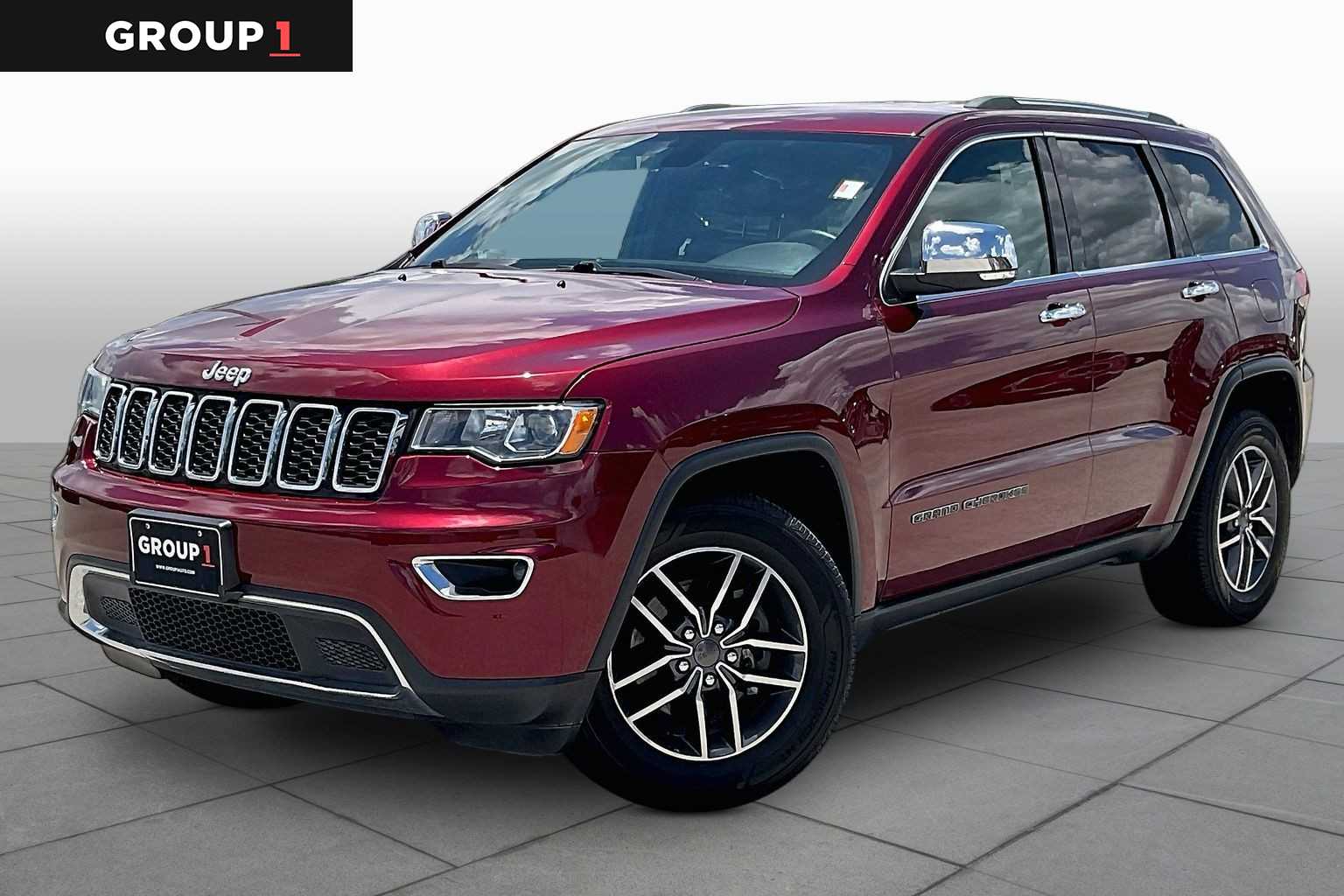 2019 Jeep Grand Cherokee Limited Velvet Red Pearlcoat at Lexus of Clear Lake