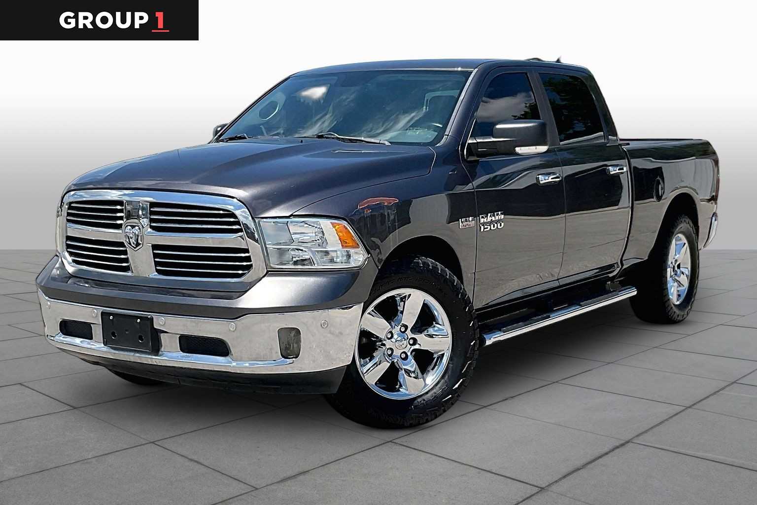 2016 Ram 1500 Big Horn Granite Crystal Metallic Clearcoat at Tomball Chrysler Dodge Jeep Ram