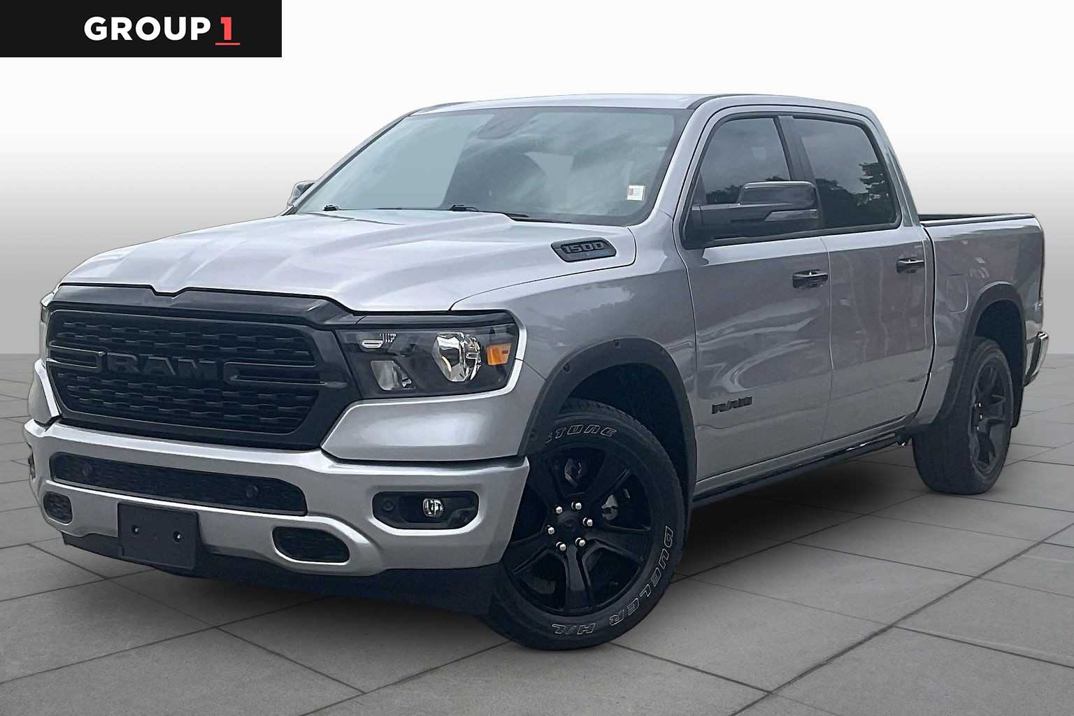 2023 Ram 1500 Lone Star Billet Silver Metallic Clearcoat at Tomball Chrysler Dodge Jeep Ram