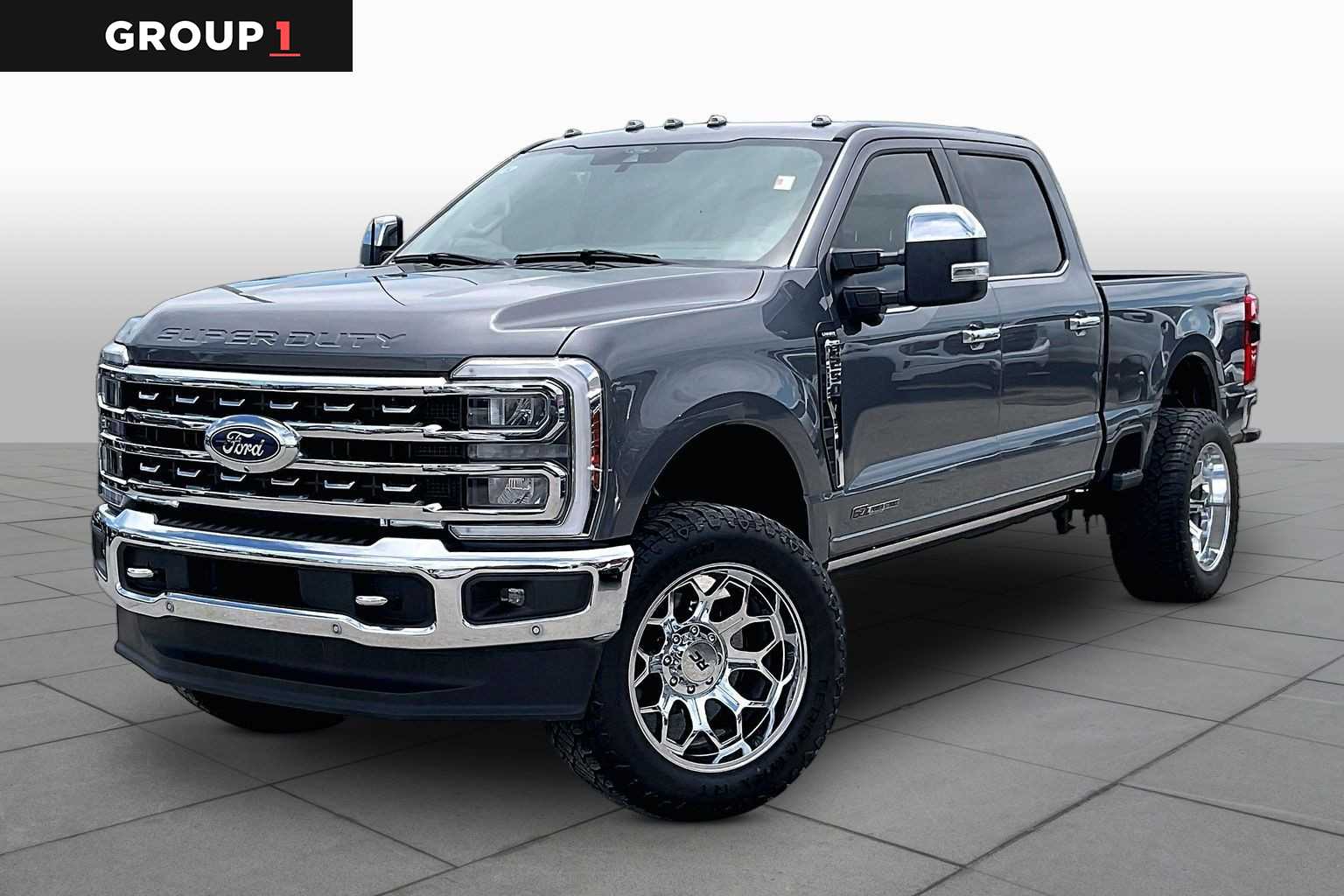 2024 Ford Super Duty F-250 Pickup LARIAT Carbonized Gray at Mac Haik Ford