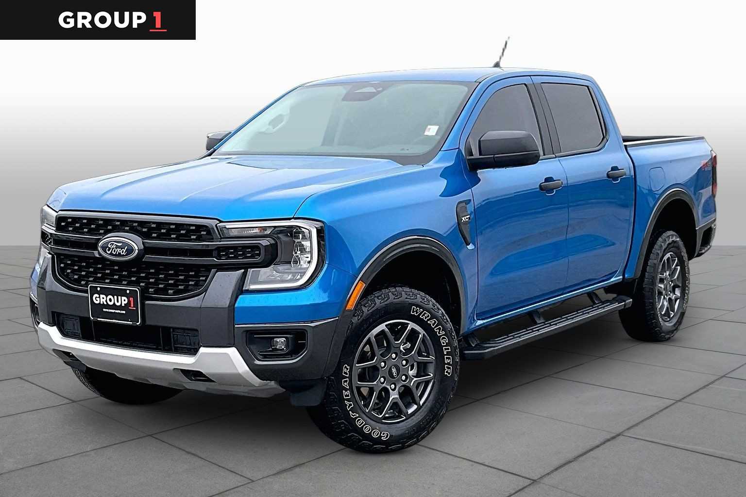 2024 Ford Ranger XLT Velocity Blue Metallic at Group 1 Toyota Southwest