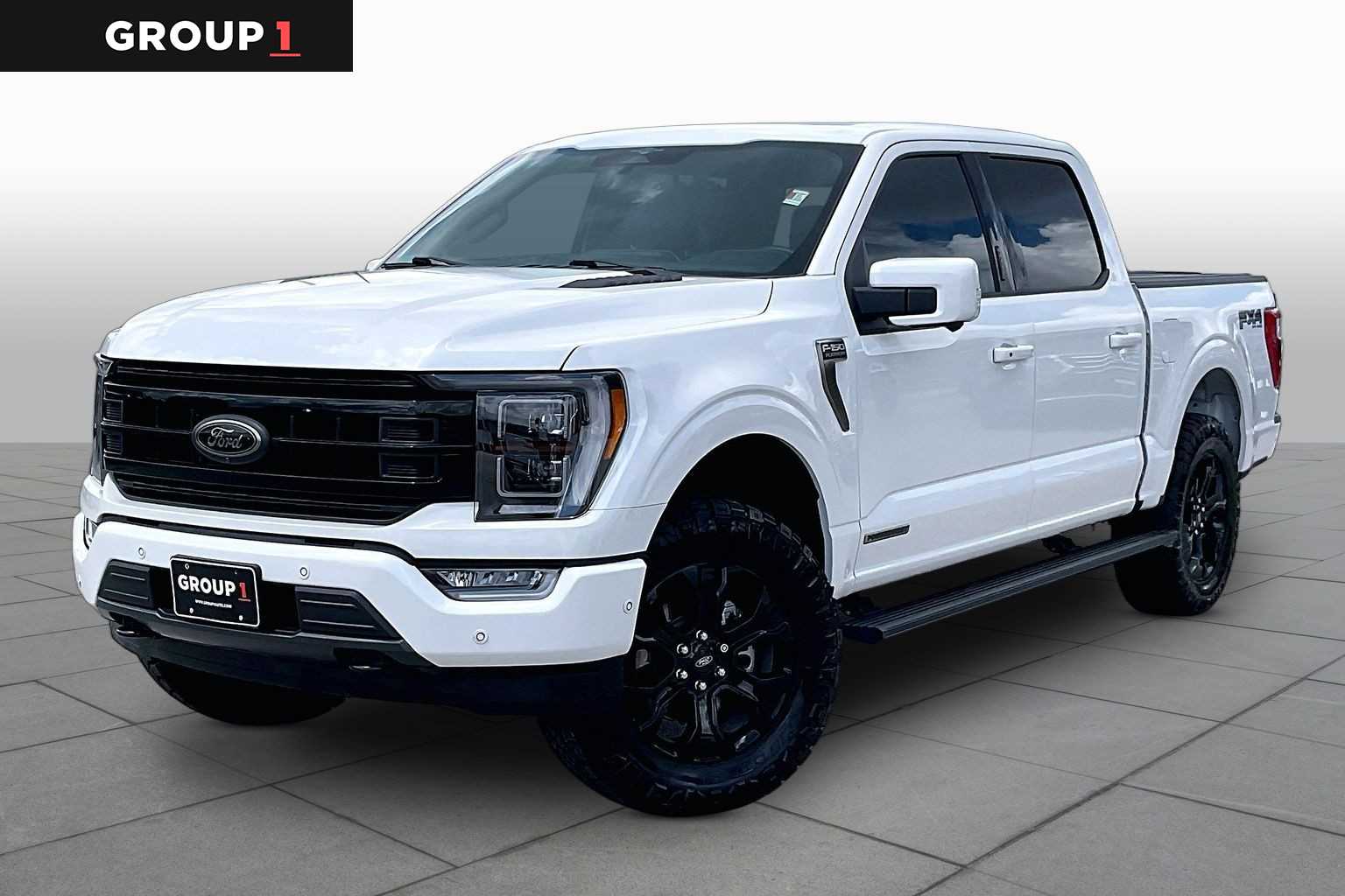 2023 Ford F-150 Platinum Star White Metallic Tri-Coat at Tomball Ford