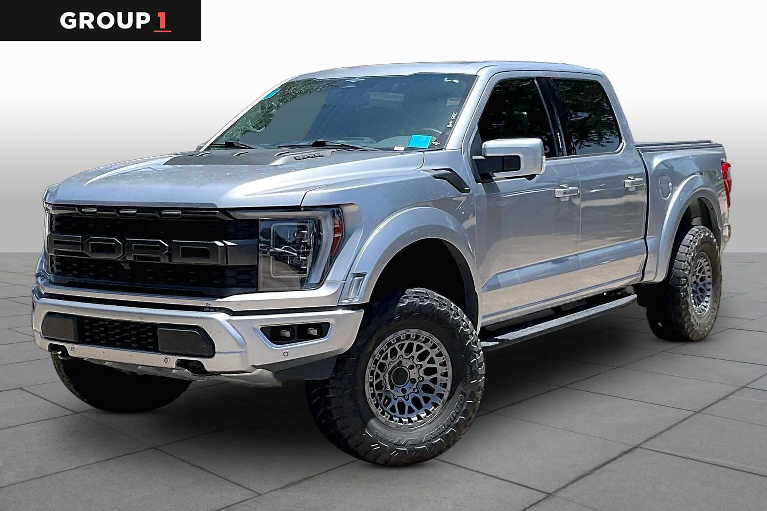 2023 Ford F-150 Raptor Iconic Silver Metallic at Tomball Ford
