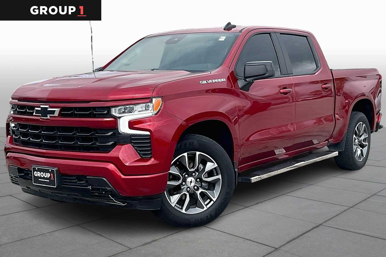 2023 Chevrolet Silverado 1500 RST Radiant Red Tintcoat at Group 1 GMC Buick South