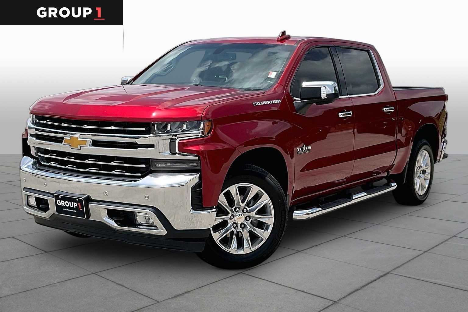 2022 Chevrolet Silverado 1500 LTD LTZ Cherry Red Tintcoat at Turner Chevrolet