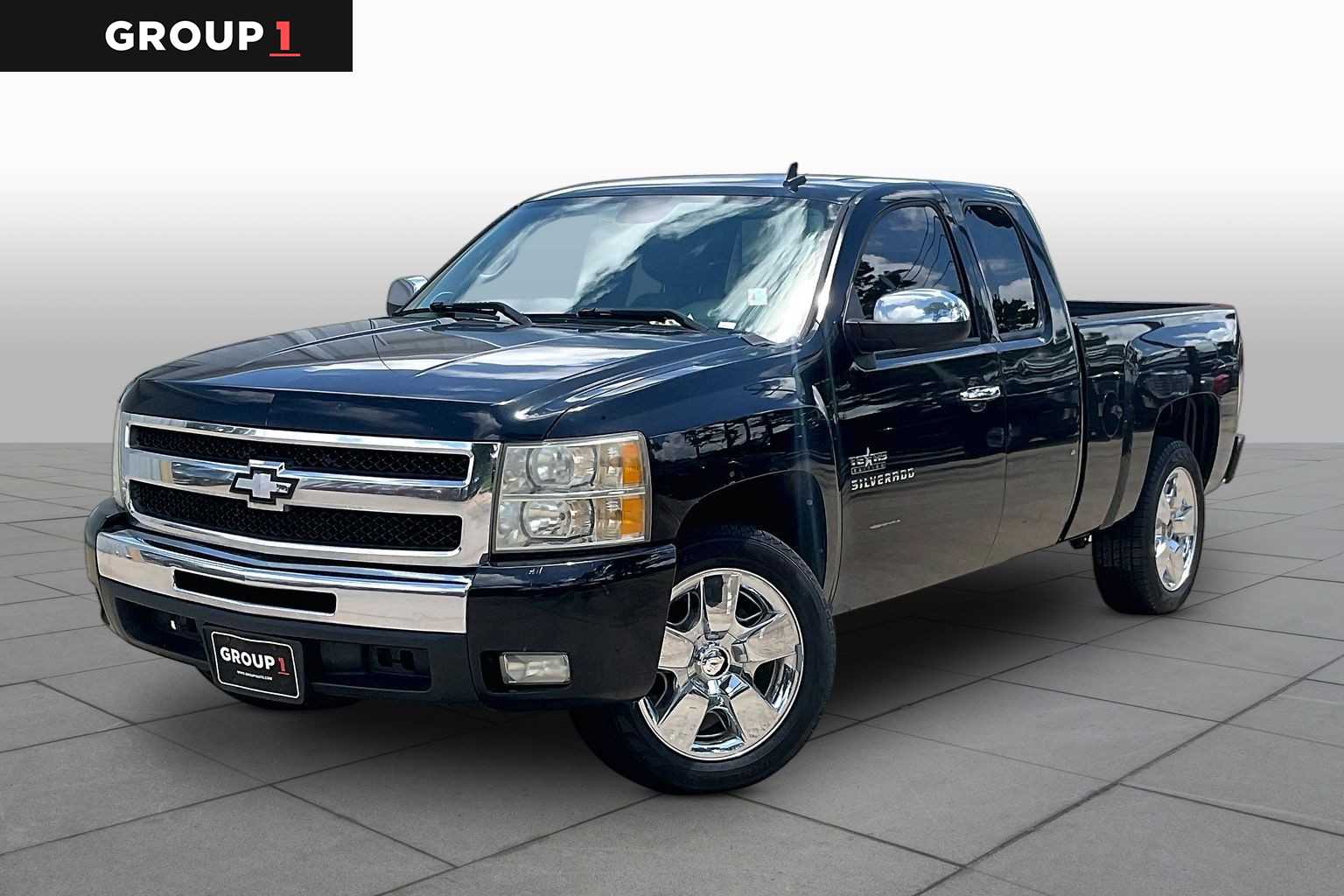 2011 Chevrolet Silverado 1500 LT Black at Texan GMC Buick