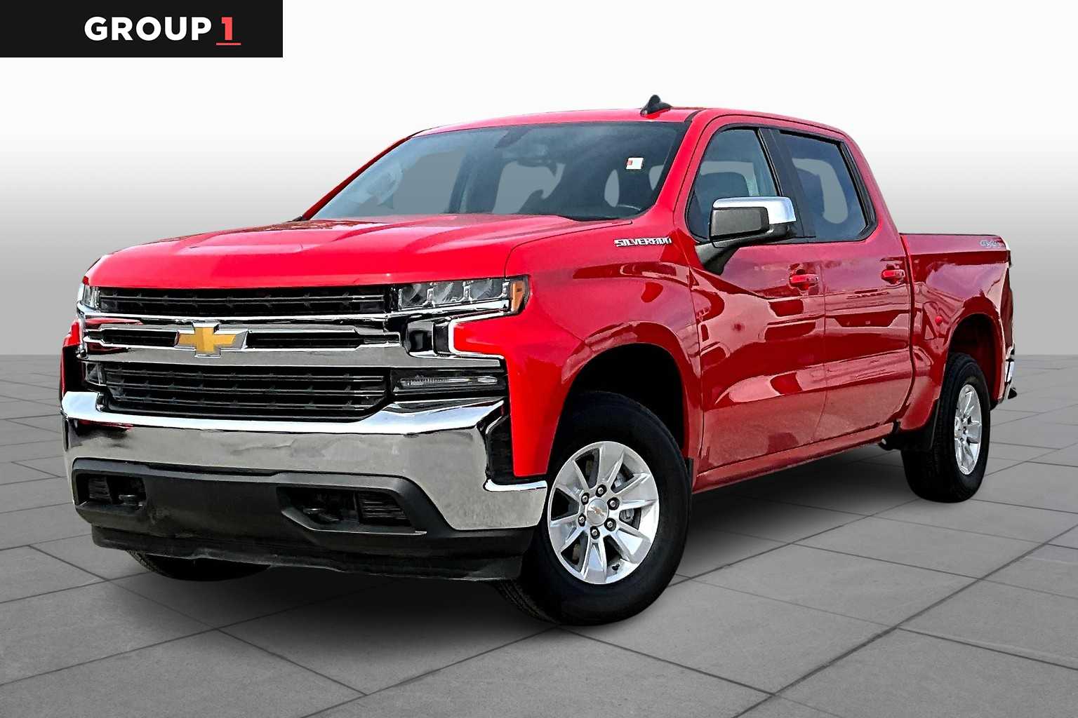 2021 Chevrolet Silverado 1500 LT Red Hot at AutoNation Chevrolet Gulf Fwy