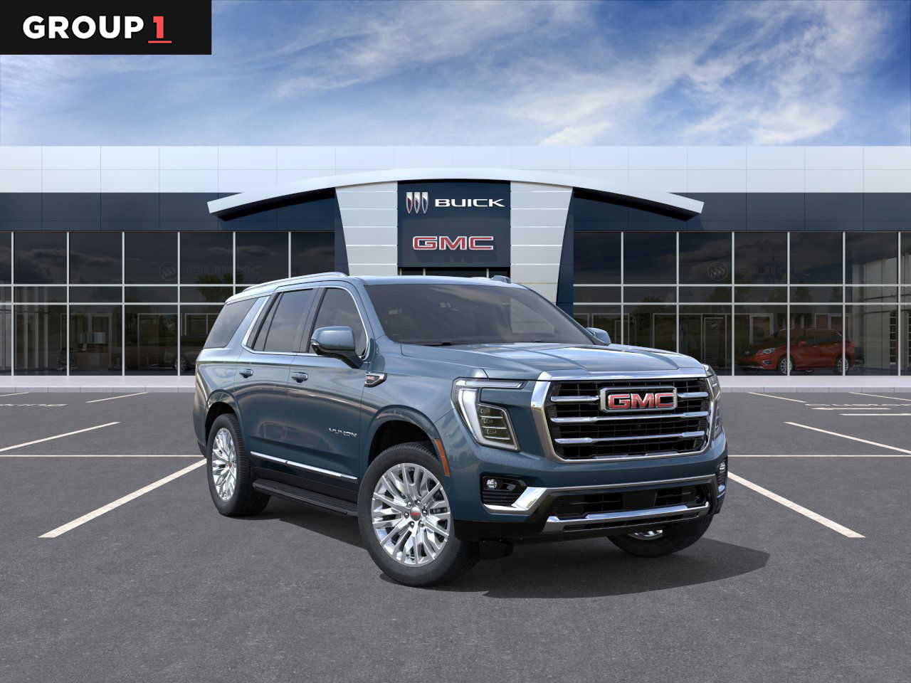 2026 GMC Yukon Elevation Downpour Metallic at Group 1 GMC Buick South