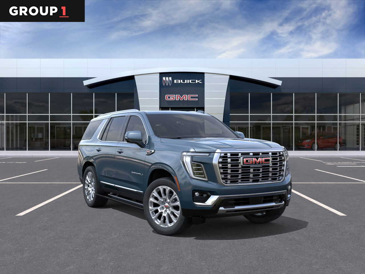 2026 GMC Yukon Denali Denali Downpour Metallic at Group 1 GMC Buick South