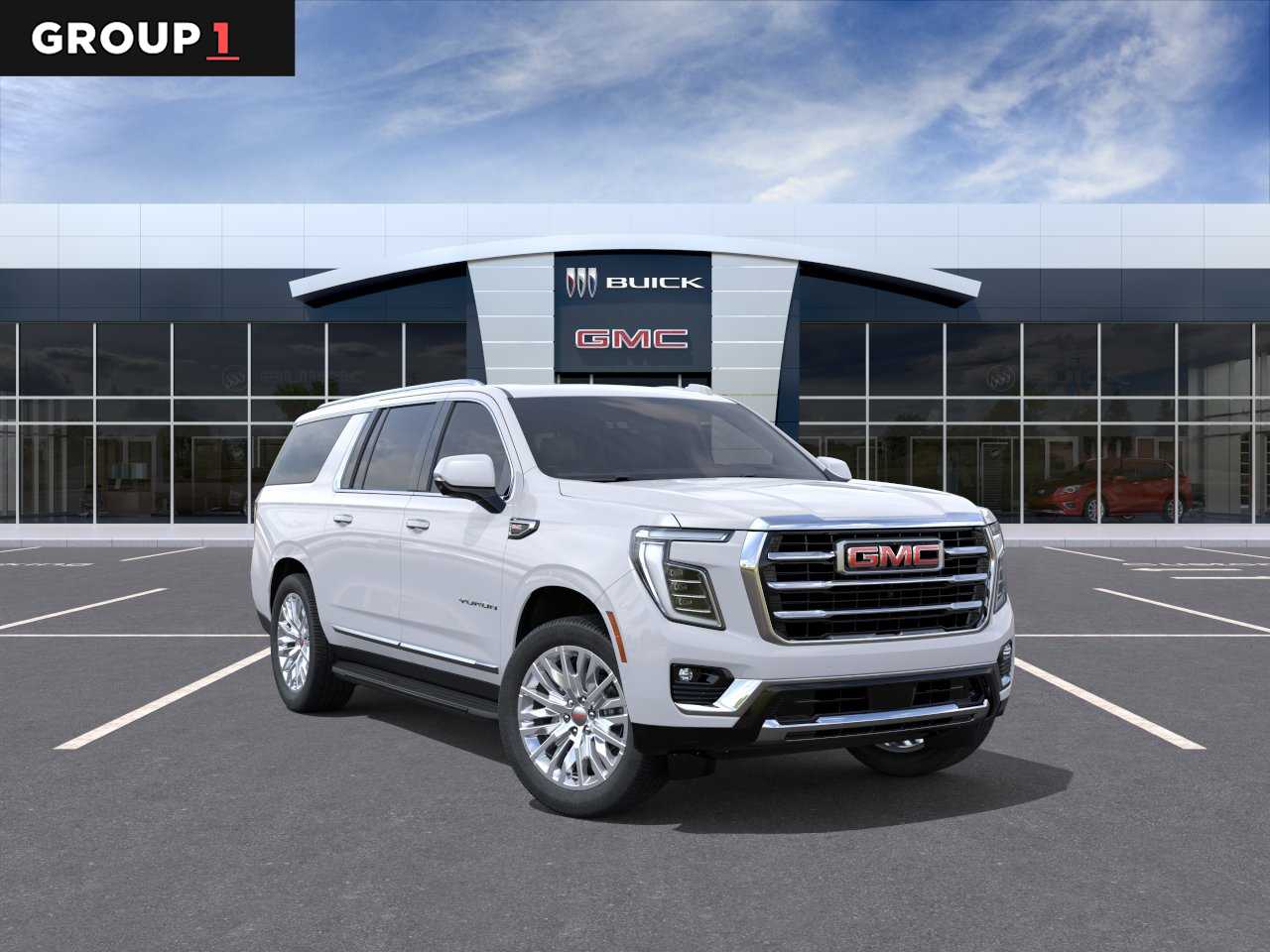 2026 GMC Yukon XL Elevation Summit White at Group 1 GMC Buick South