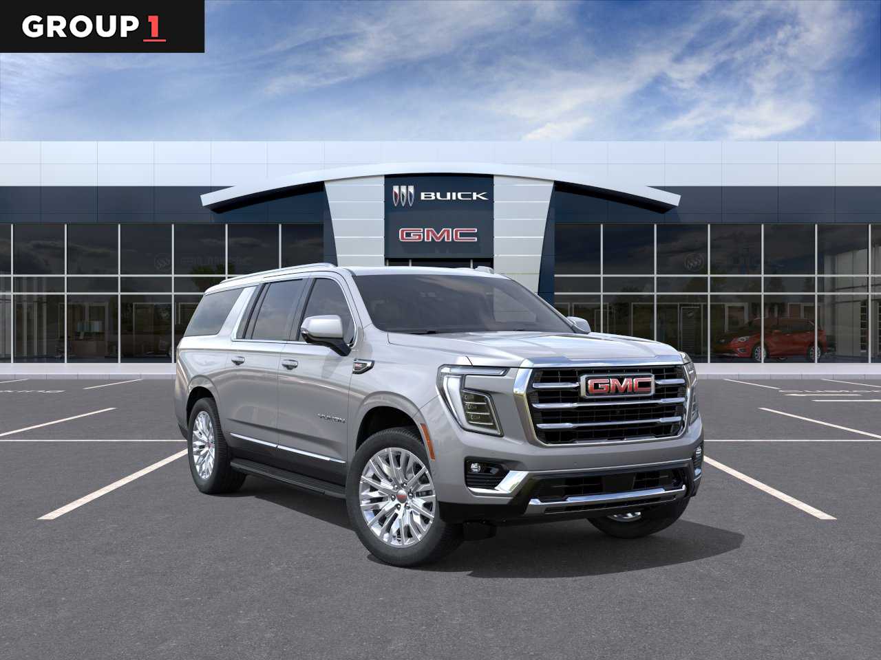 2026 GMC Yukon XL Elevation Sterling Metallic at Texan GMC Buick