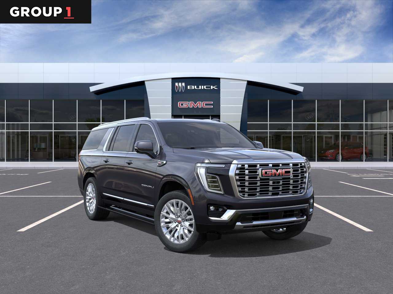 2026 GMC Yukon XL Denali Denali Titanium Rush Metallic at Group 1 GMC Buick South