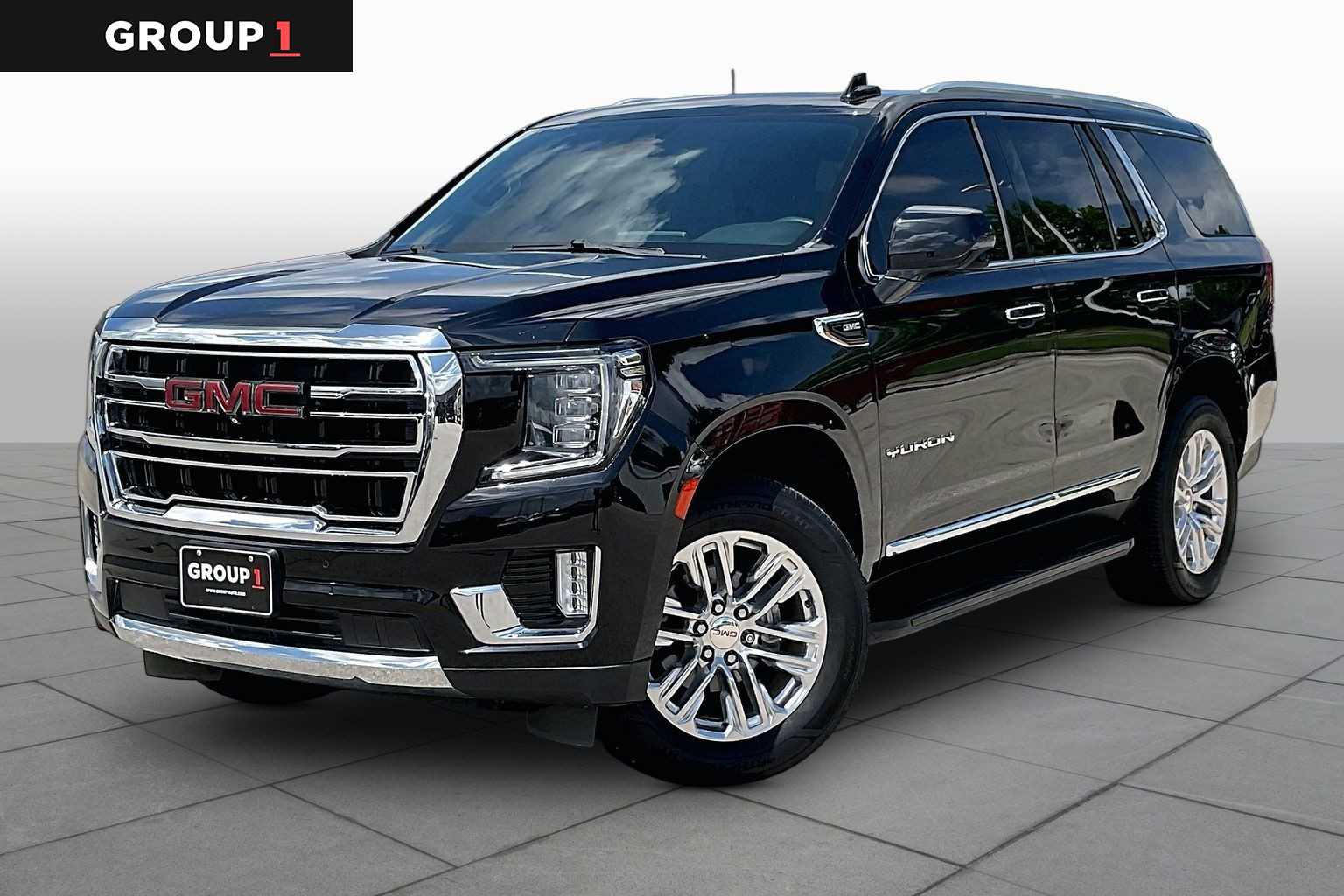 2021 GMC Yukon SLT Onyx Black at Texan GMC Buick