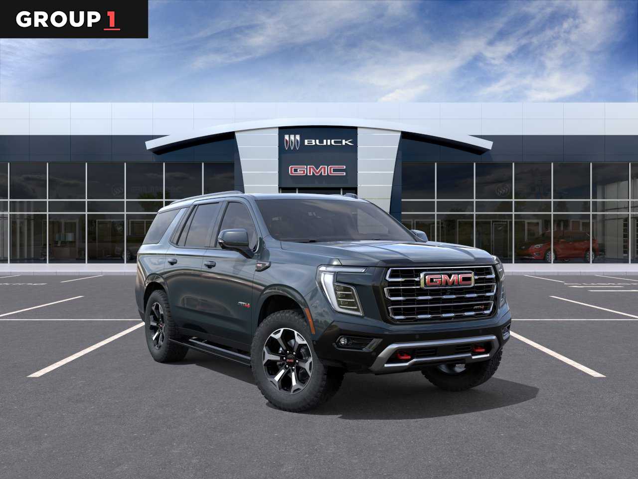 2026 GMC Yukon AT4 Midnight Pine at Texan GMC Buick