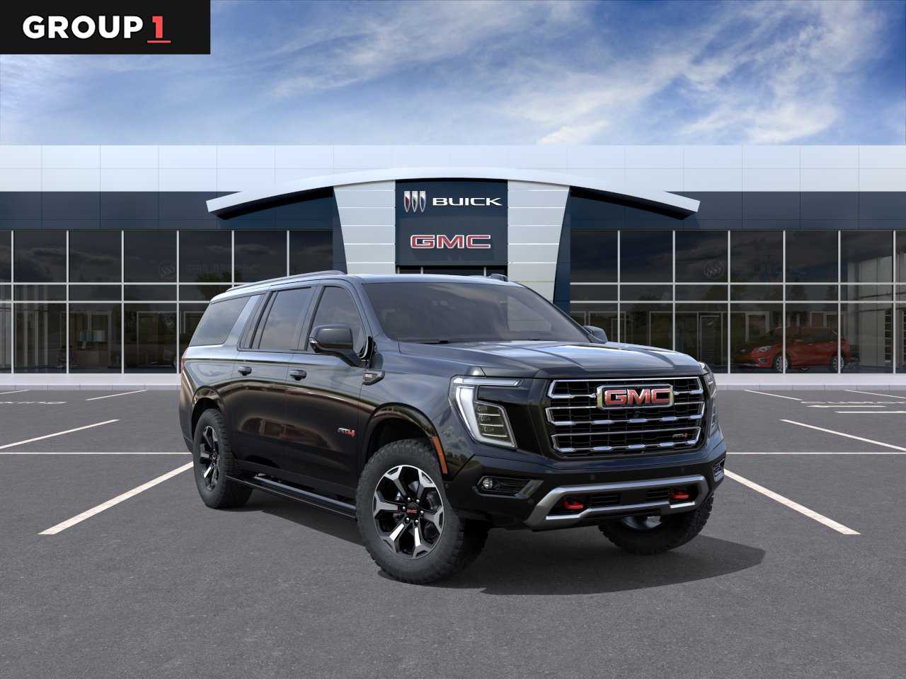 2026 GMC Yukon XL AT4 GBA/ONYX BLACK at Group 1 GMC Buick South