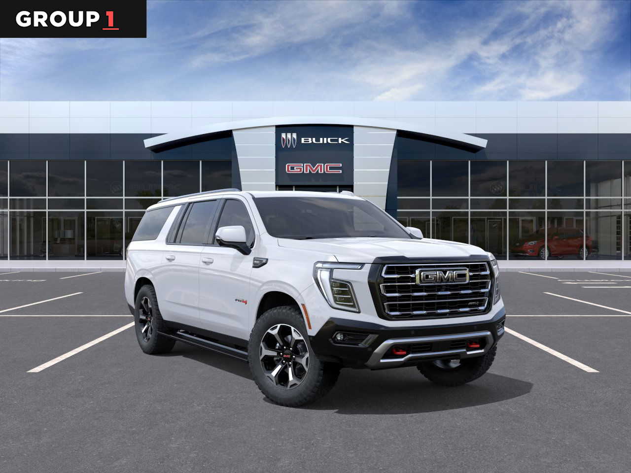 2026 GMC Yukon XL AT4 Summit White at Texan GMC Buick