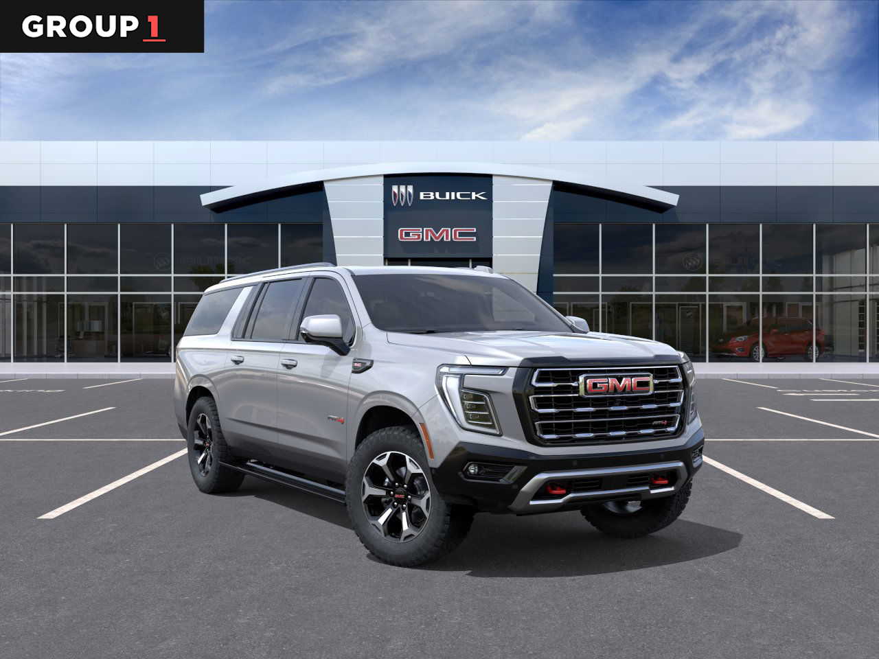 2026 GMC Yukon XL AT4 Sterling Metallic at Texan GMC Buick