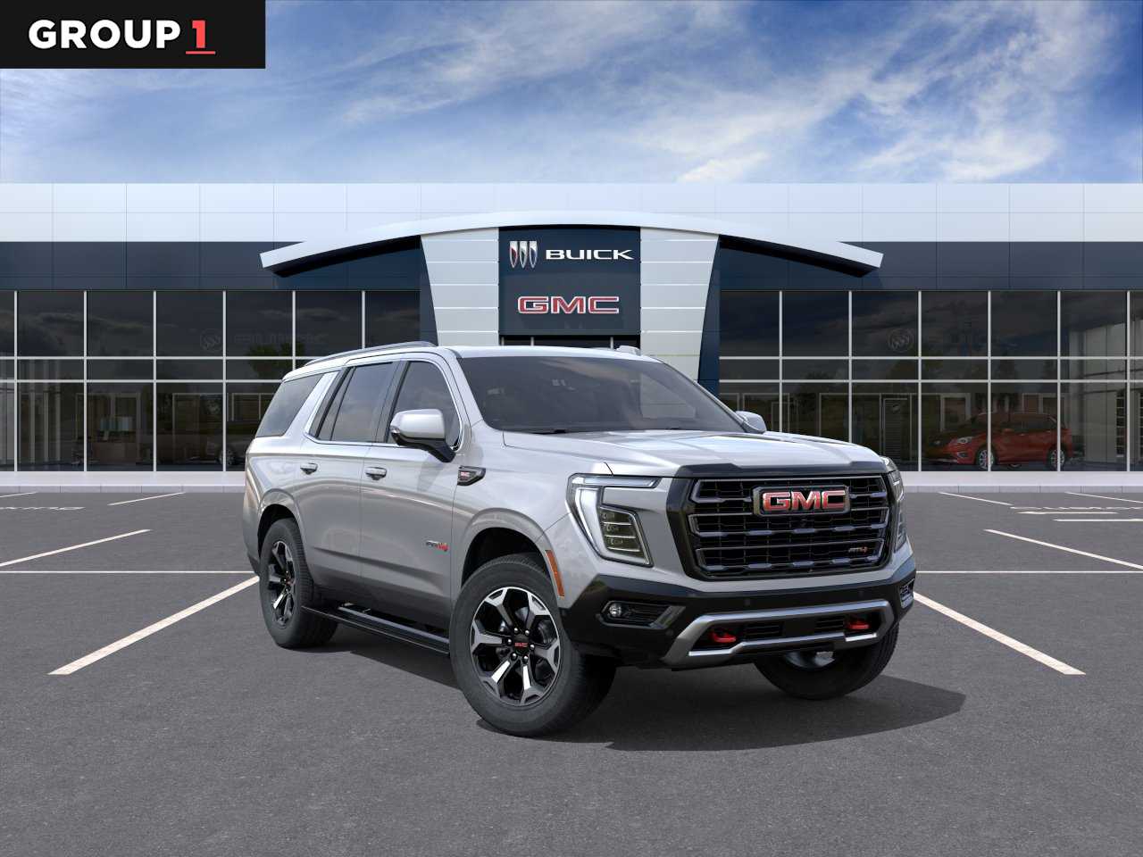 2026 GMC Yukon AT4 Ultimate Sterling Metallic at Texan GMC Buick