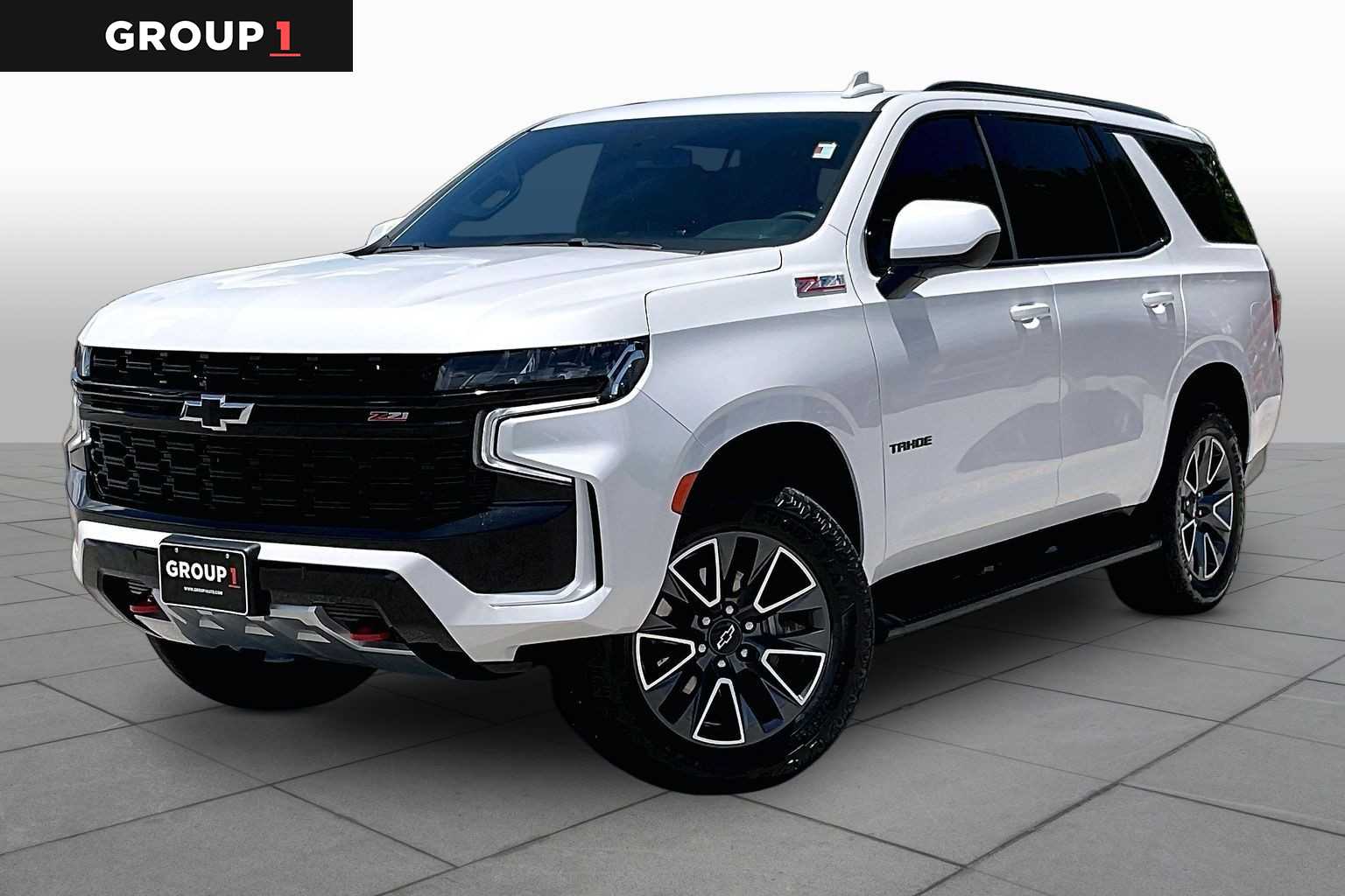 2024 Chevrolet Tahoe Z71 Iridescent Pearl Tricoat at Group 1 GMC Buick South