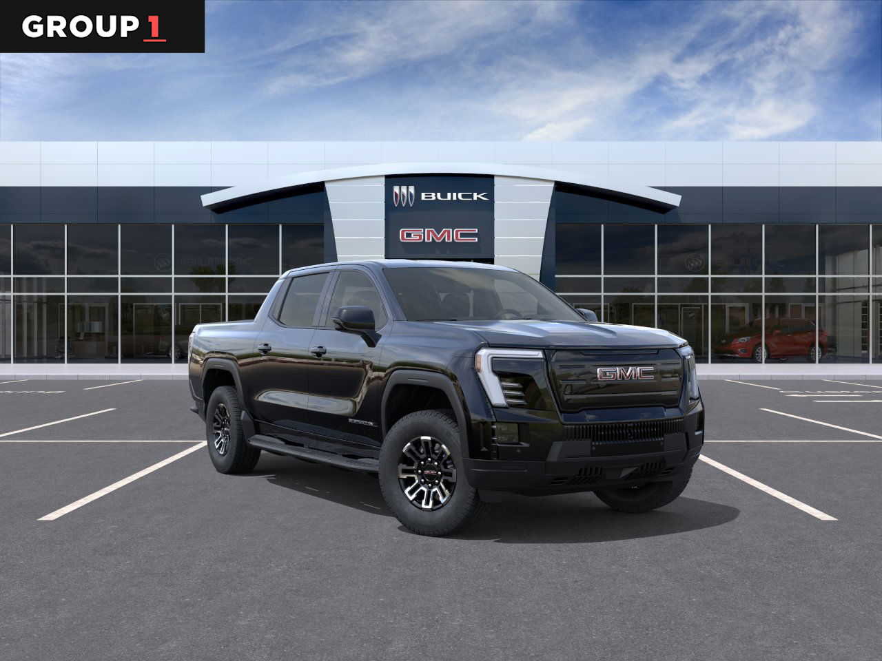 2026 GMC Sierra EV Standard Range Elevation Onyx Black at Group 1 GMC Buick South