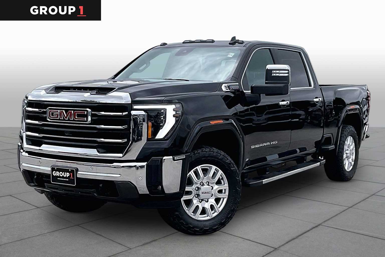 2024 GMC Sierra 2500HD SLT Onyx Black at AutoNation Toyota Gulf Fwy