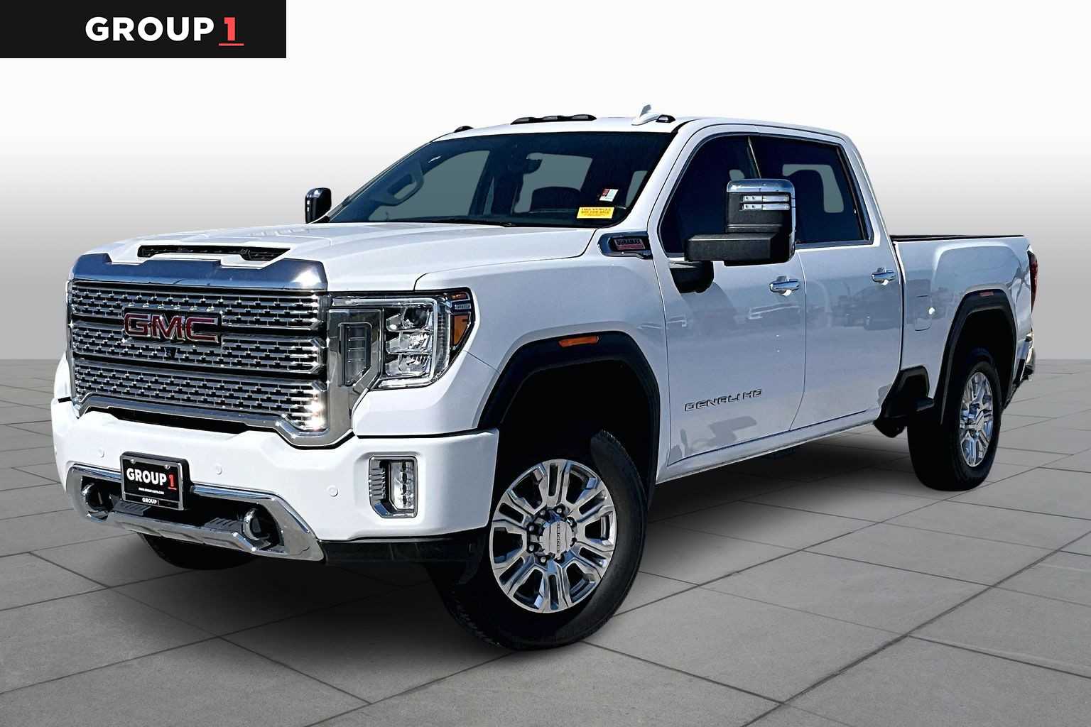2023 GMC Sierra 2500HD Denali Summit White at AutoNation USA Houston